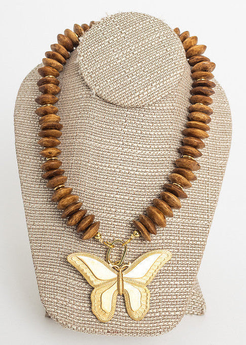 Wertz Necklace Brown