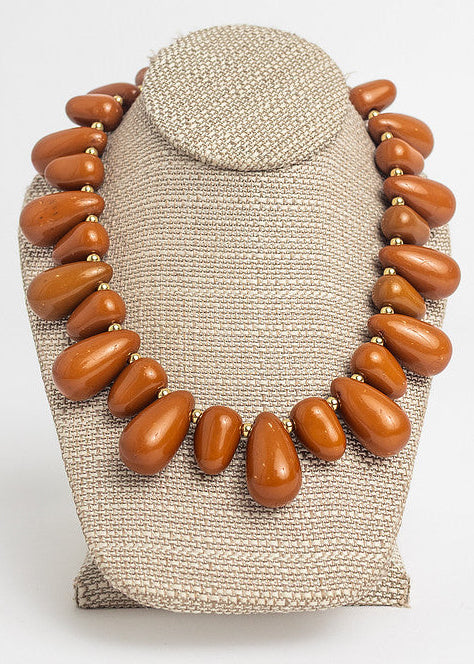 Wewers Necklace Mocha Brown