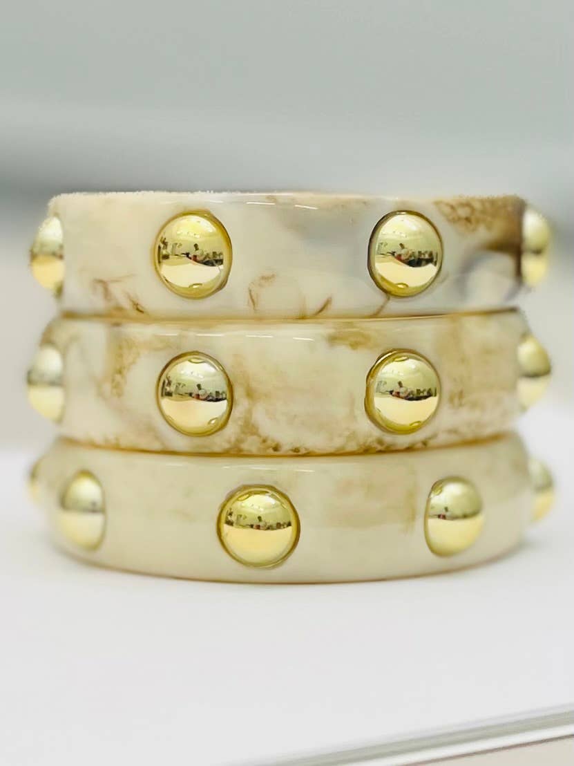 Dana Bracelet Creme Tortoise