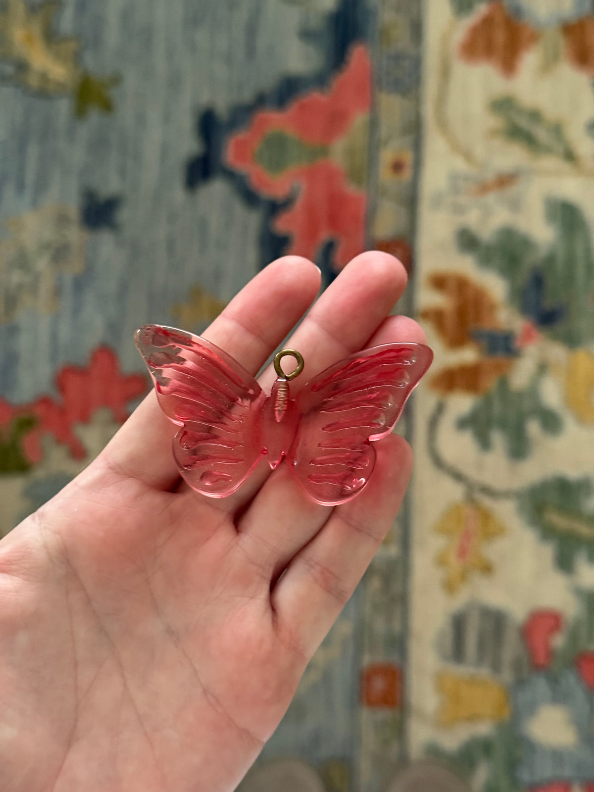 Stacked Exclusive Pink Butterfly Charm