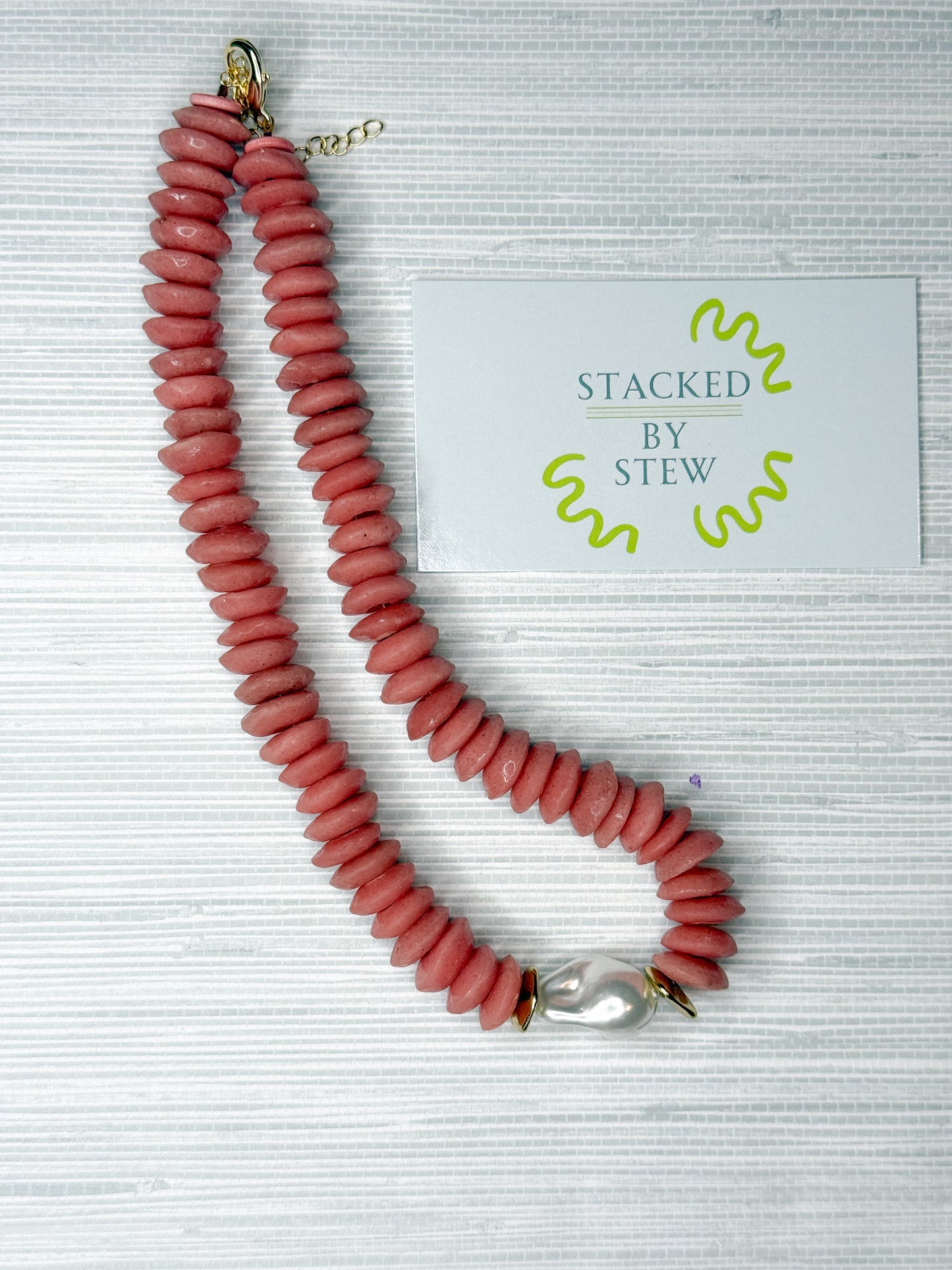 Fay Necklace Rose