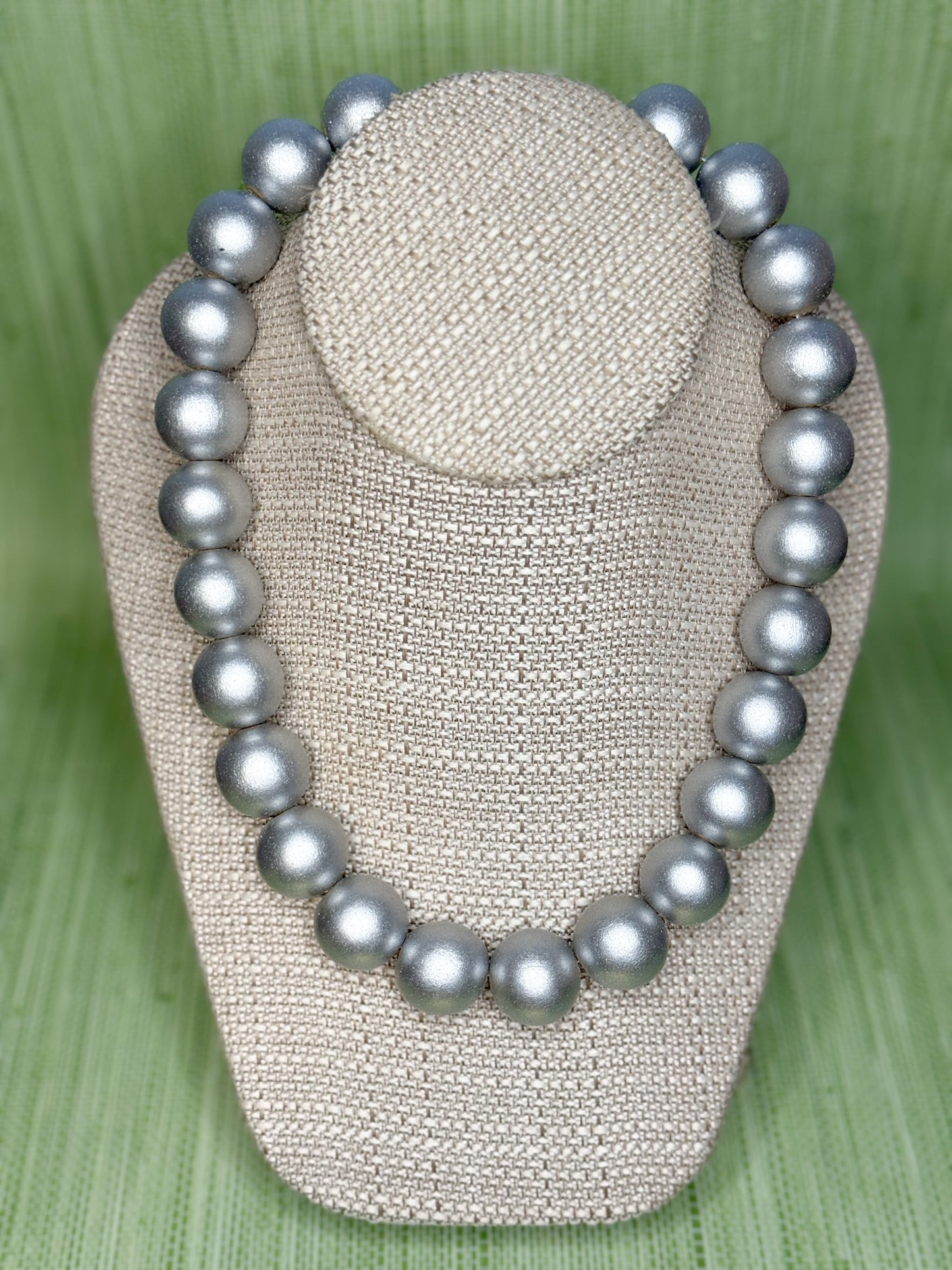 Gumball Necklace Silver