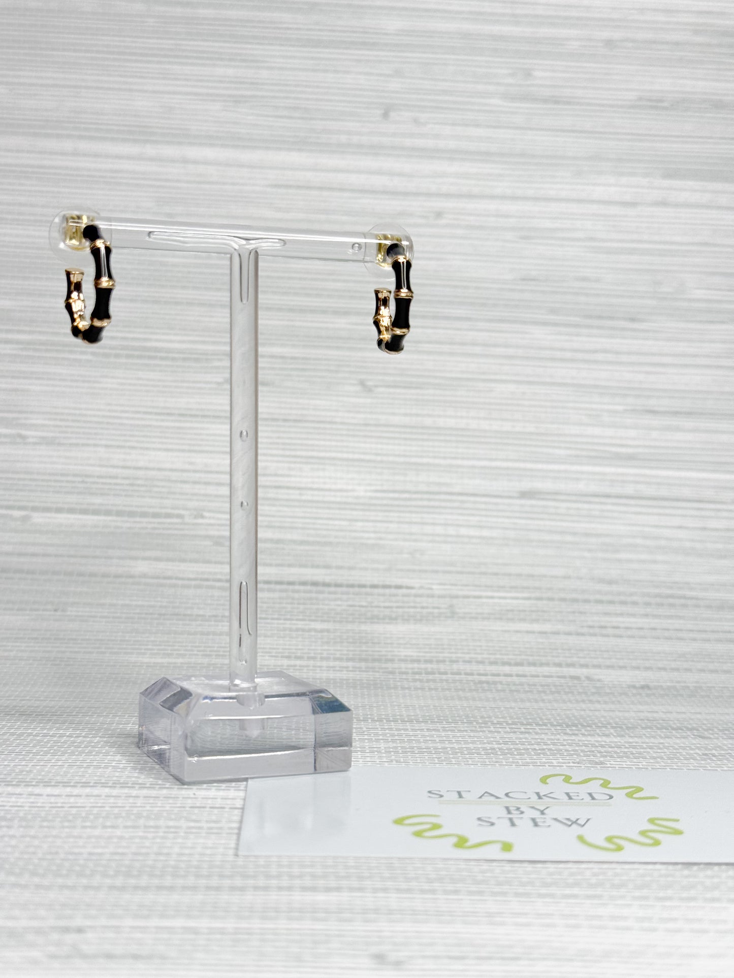 Joy Earrings Black