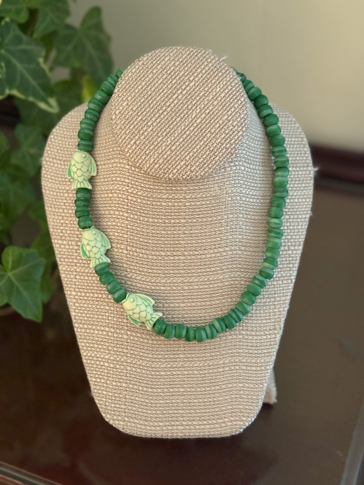 Island Necklace Green