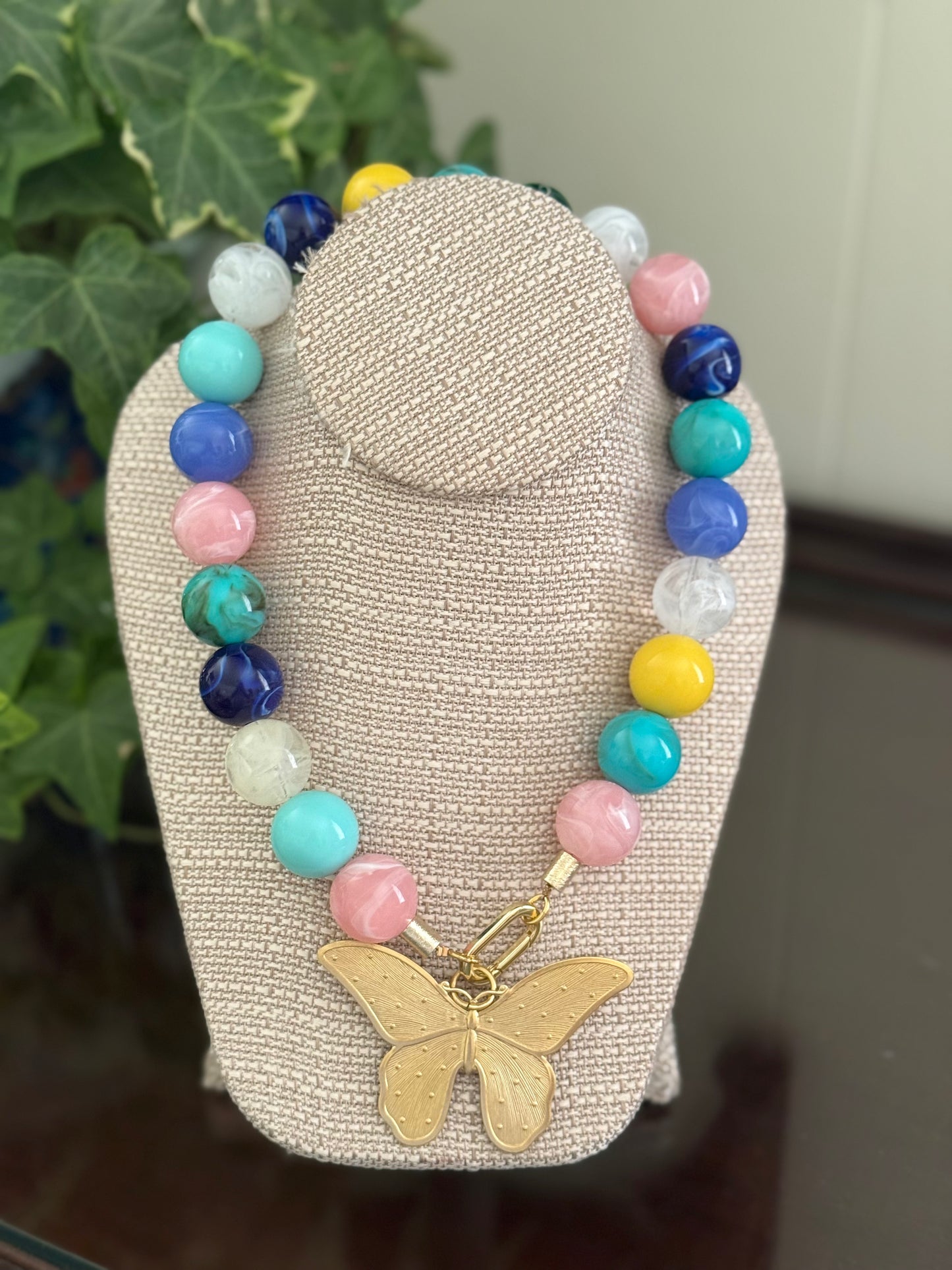 Harrington Necklace Pink Multi