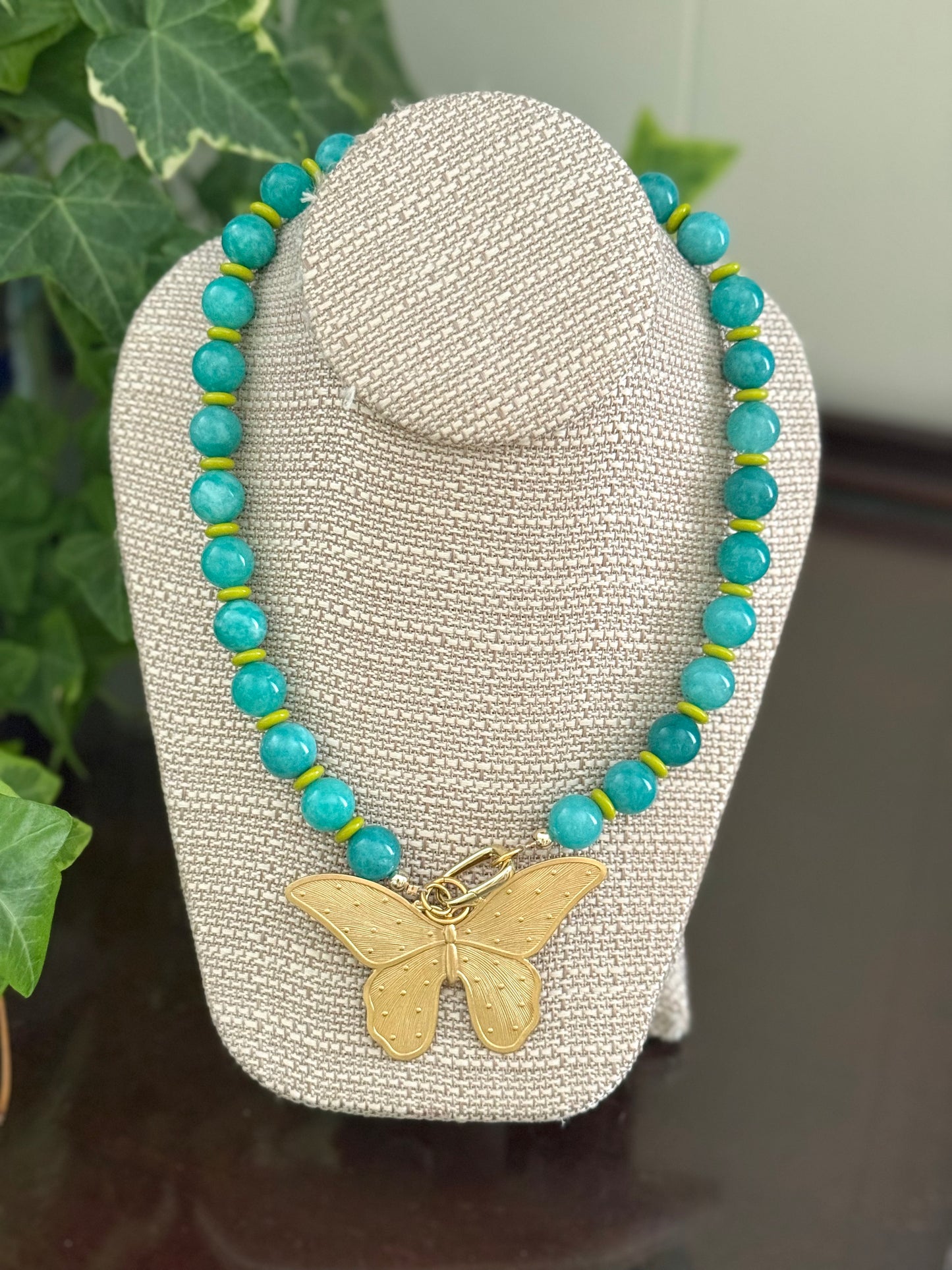 Herndon Necklace Turquoise/Green