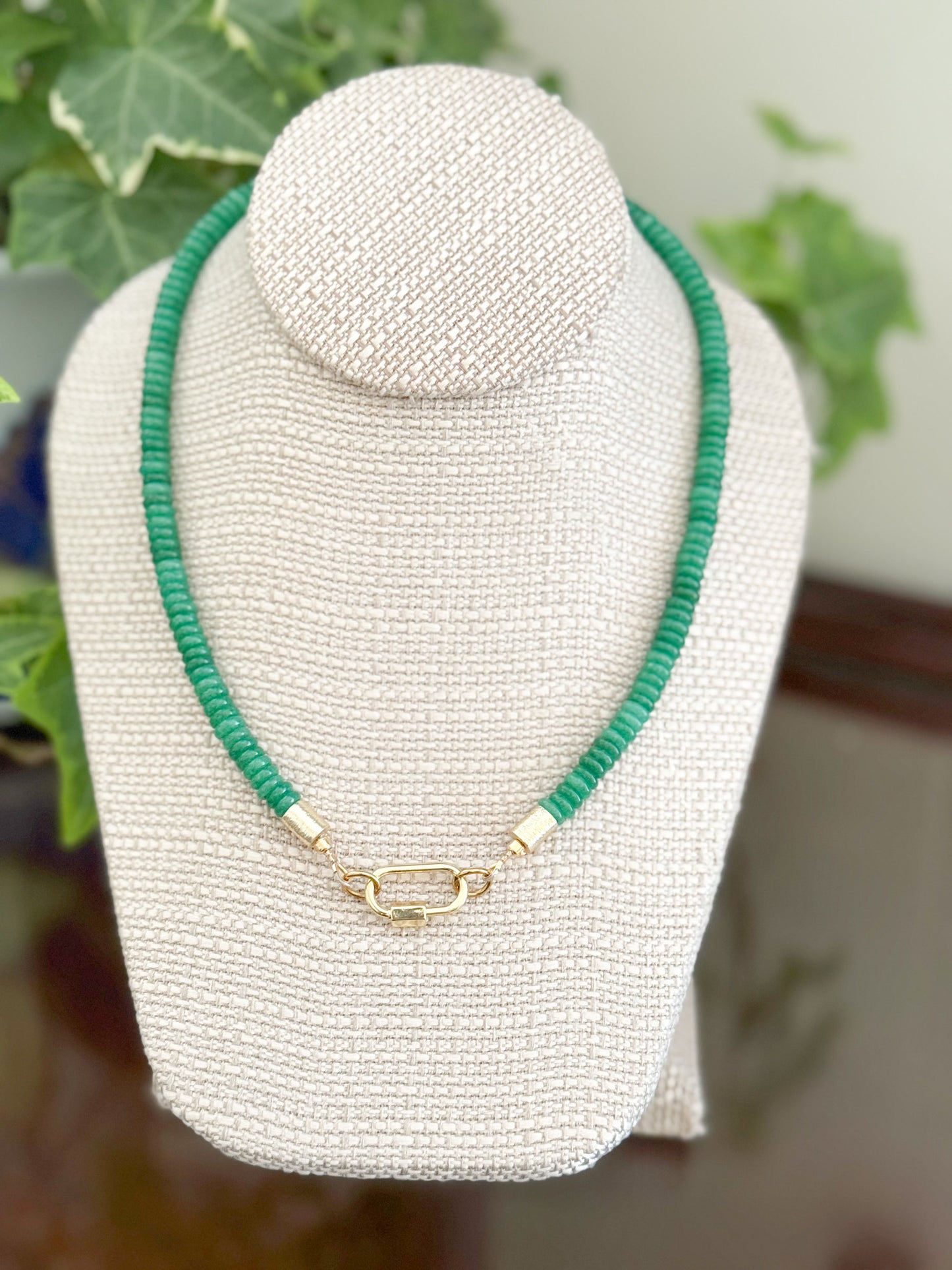 Ellis Necklace Green