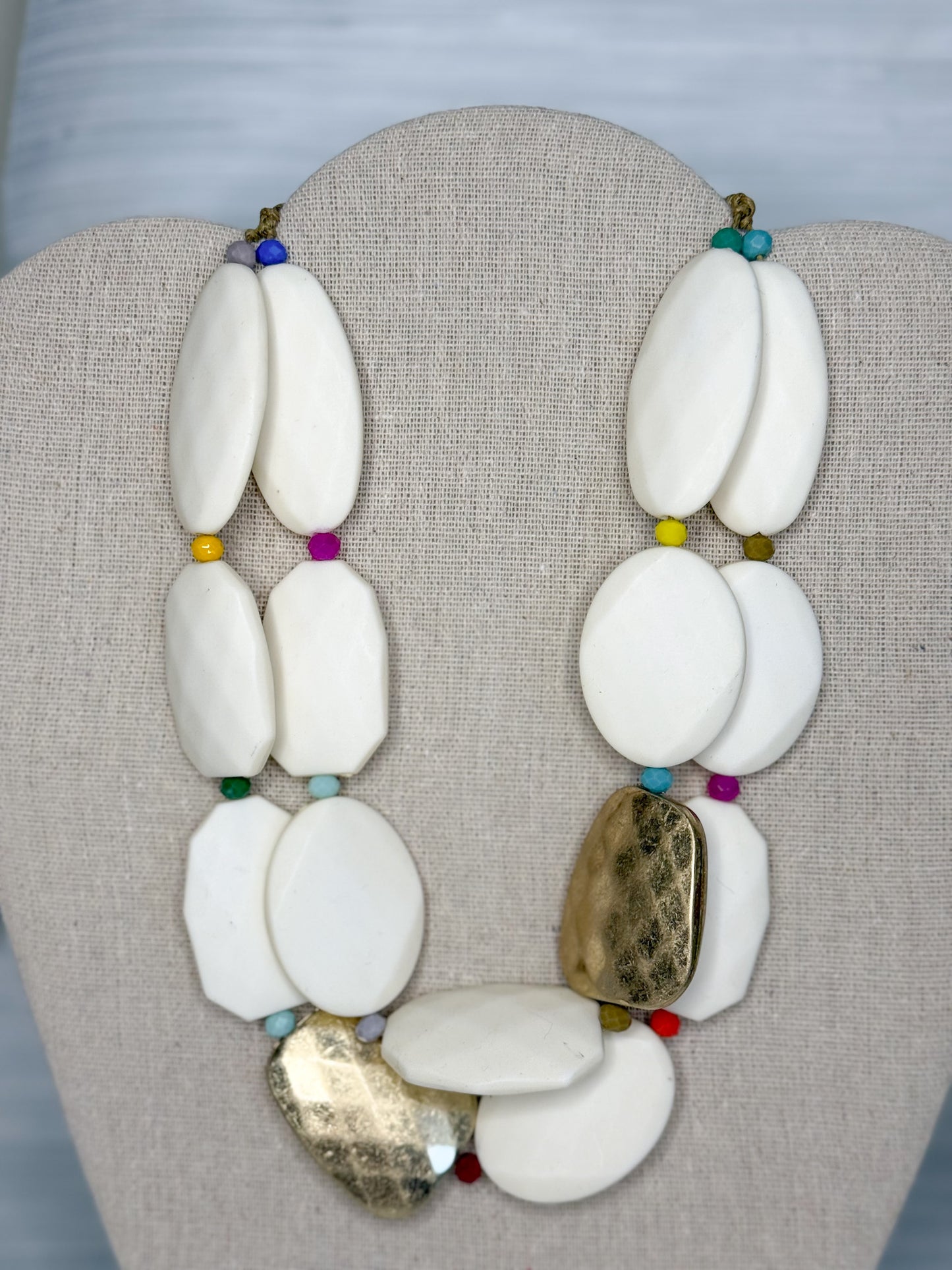 Karter Necklace Cream