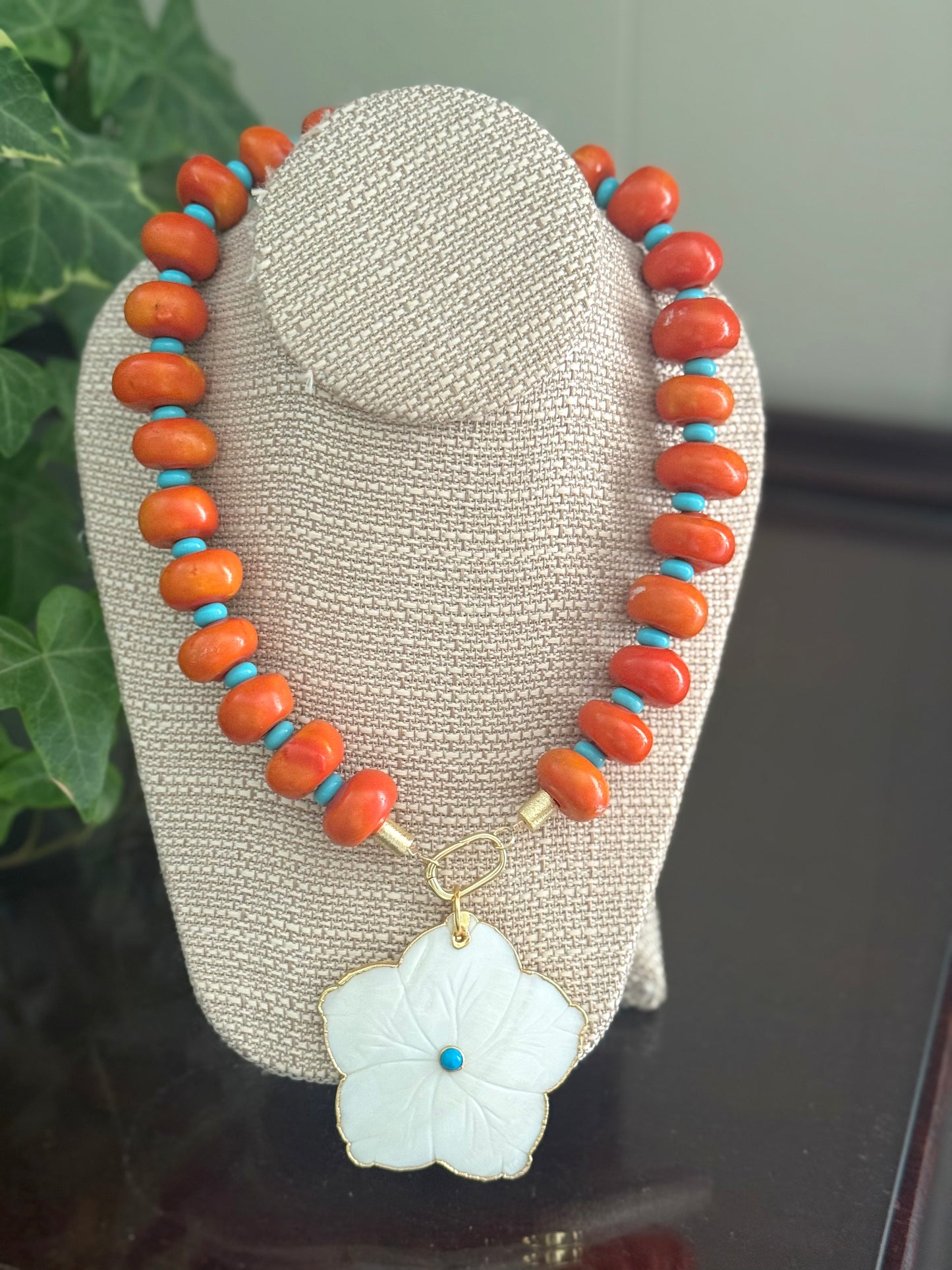 Harrell Necklace Flower