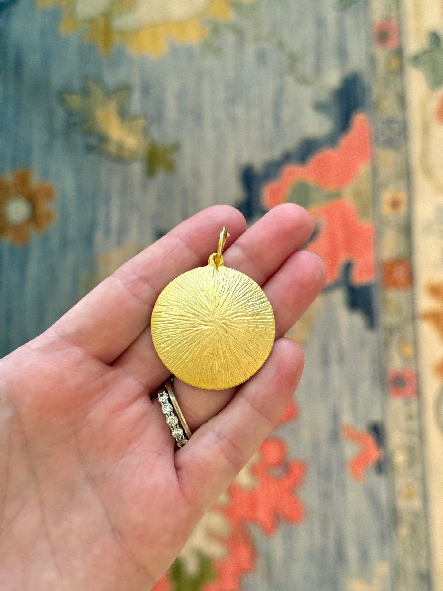 Gold Coin Charm