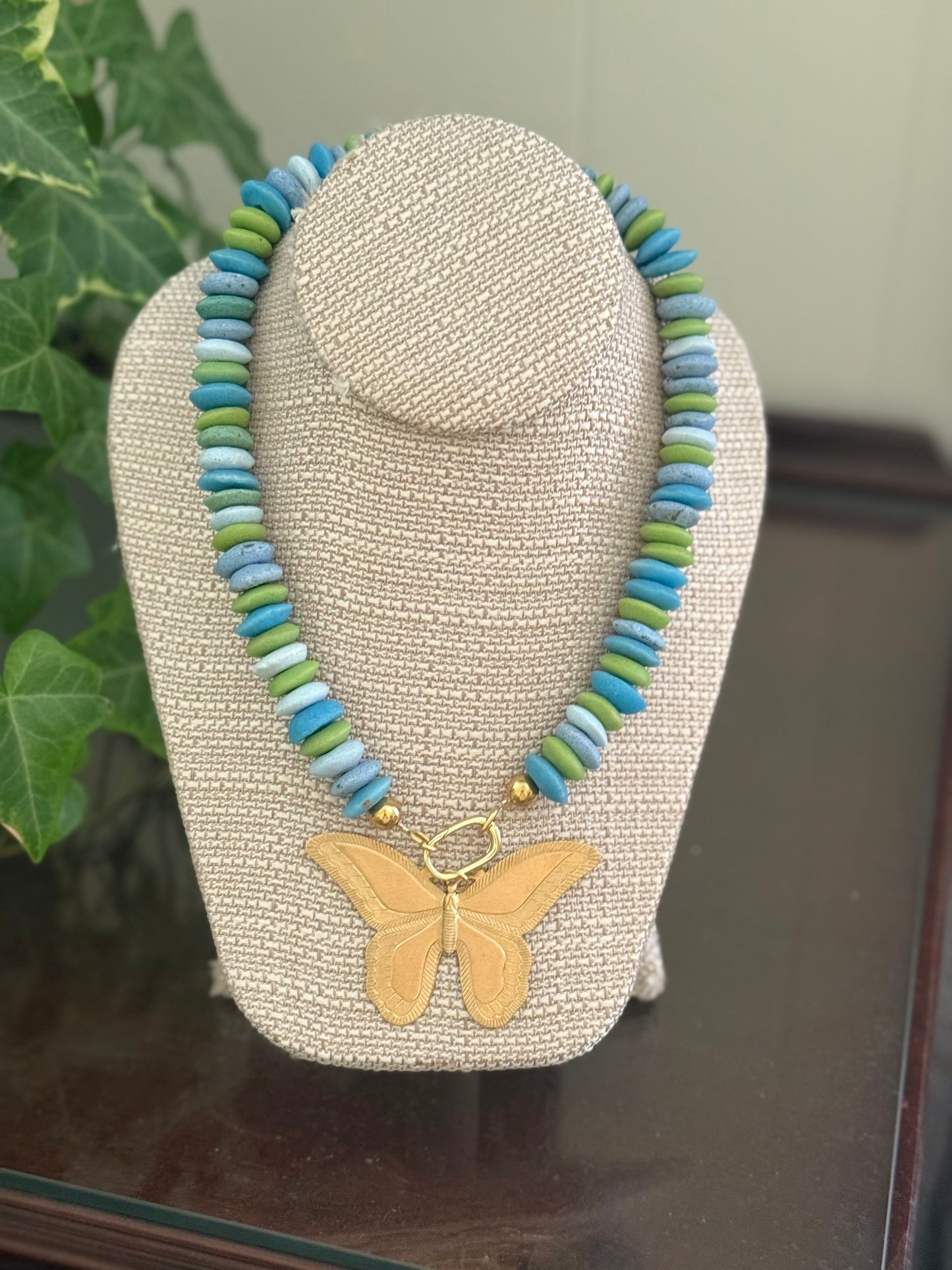 Brennan Necklace Blue