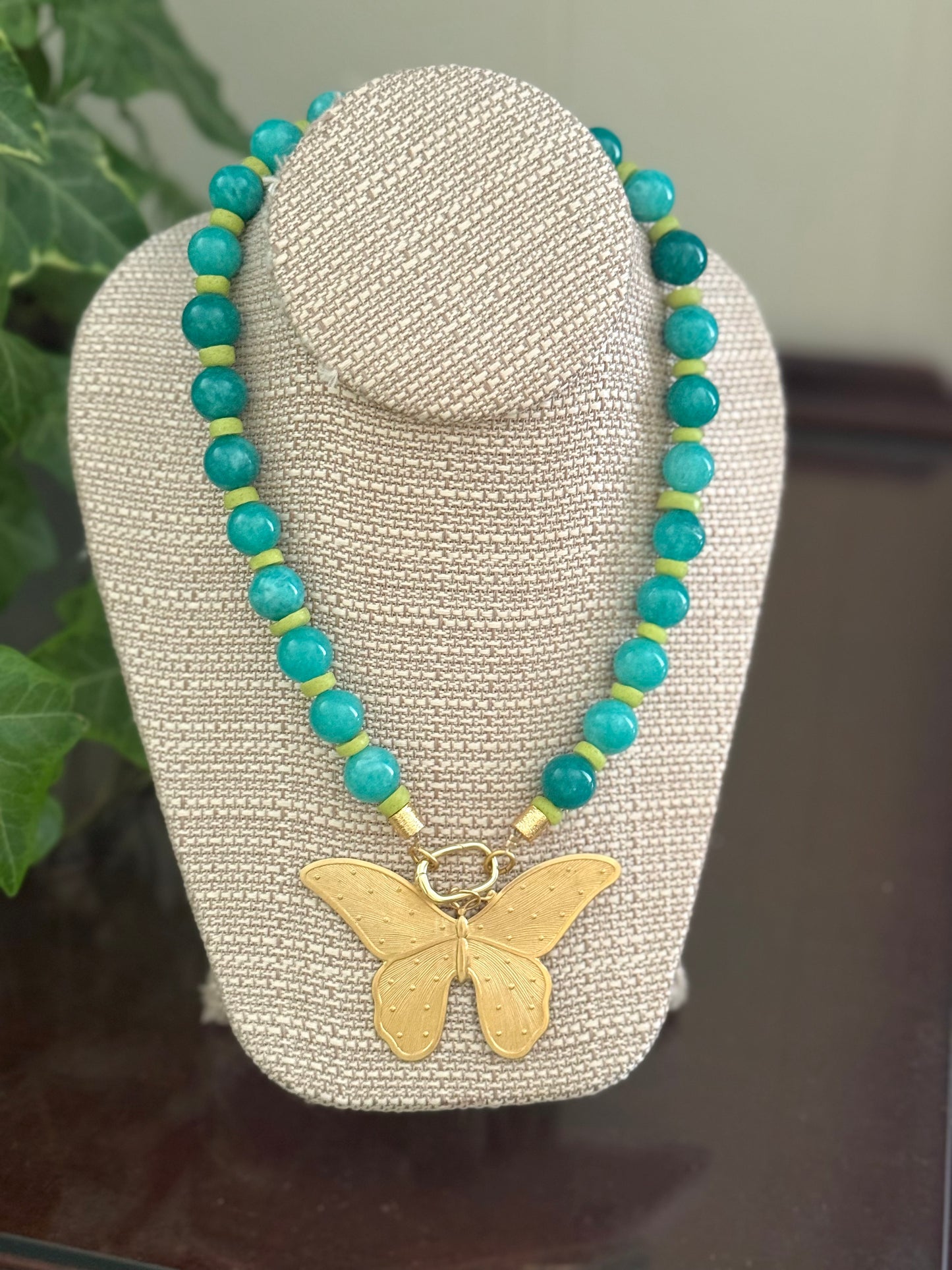 Herndon Necklace Turquoise/Green