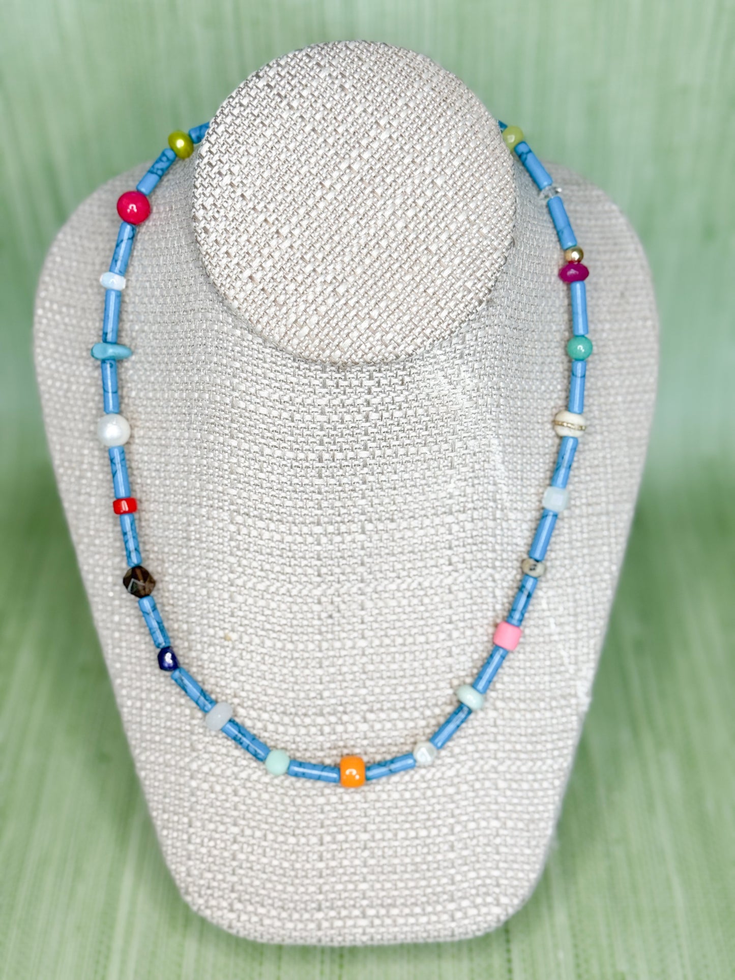 Greenway Necklace Blue