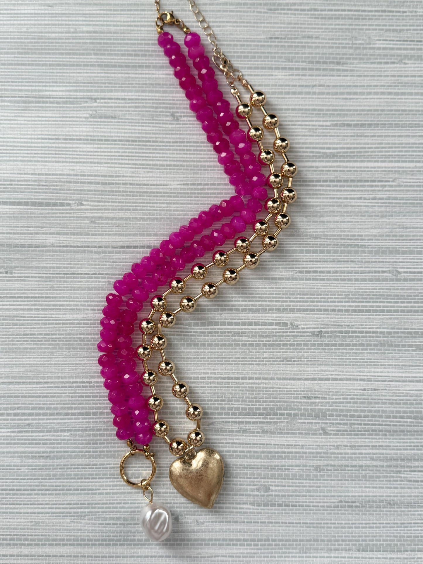 Maddie Pink Necklace