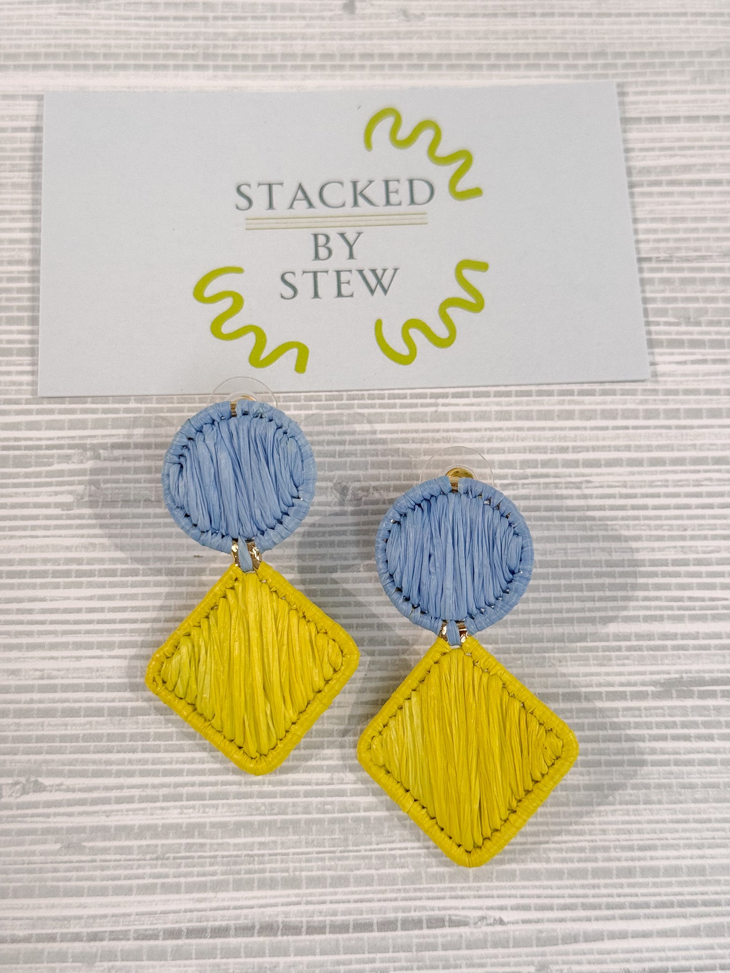 Tia Earrings Citron