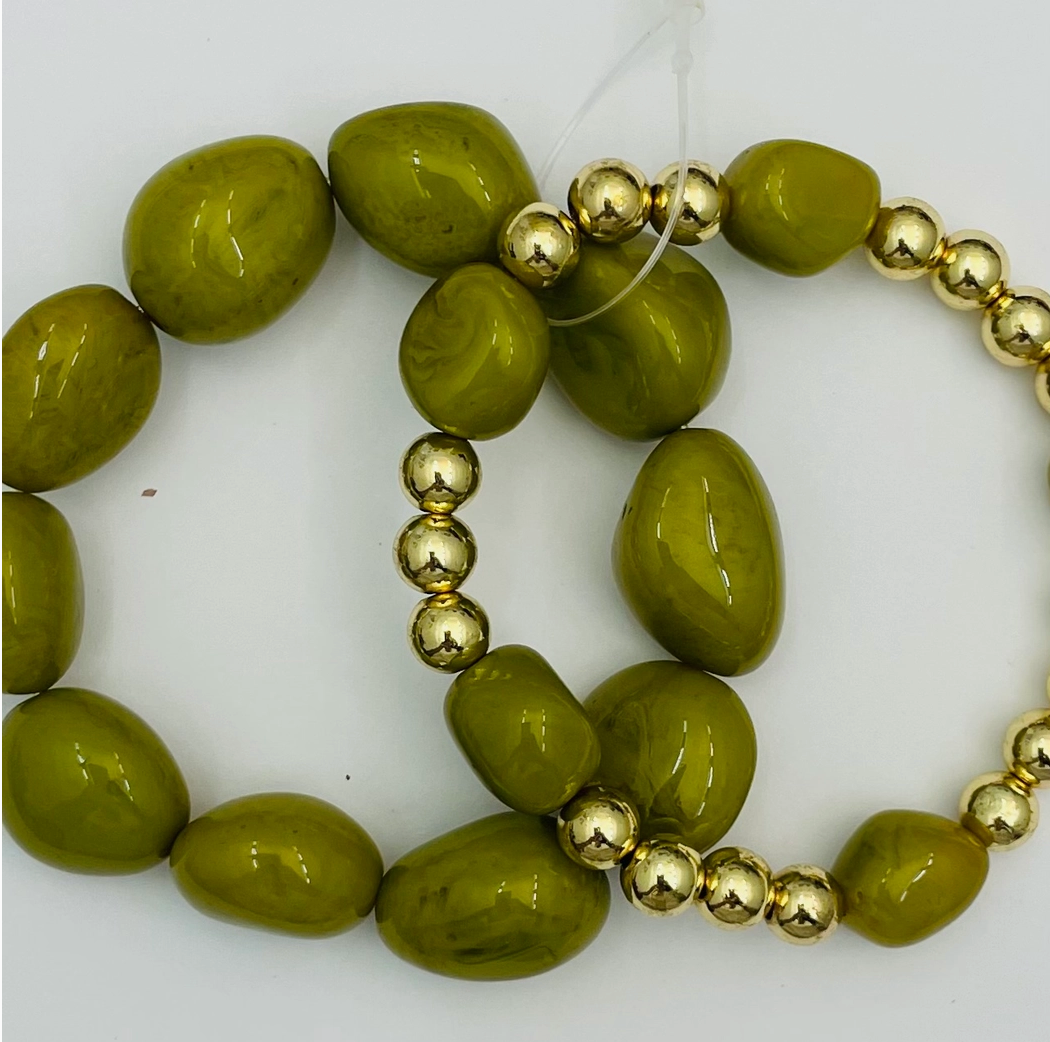 Palmer Bracelet Set Pistachio
