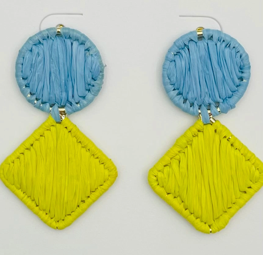 Tia Earrings Citron