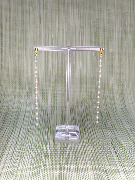 Chain Duster Pearl Drop