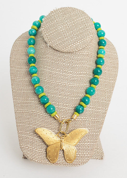 Herndon Necklace Turquoise/Green