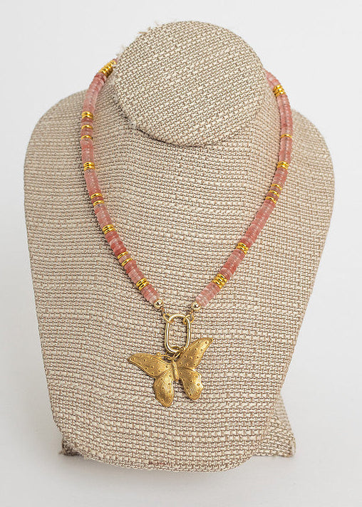 Mitzi Necklace Pink