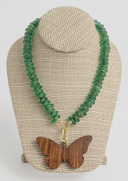 Roger Necklace Green