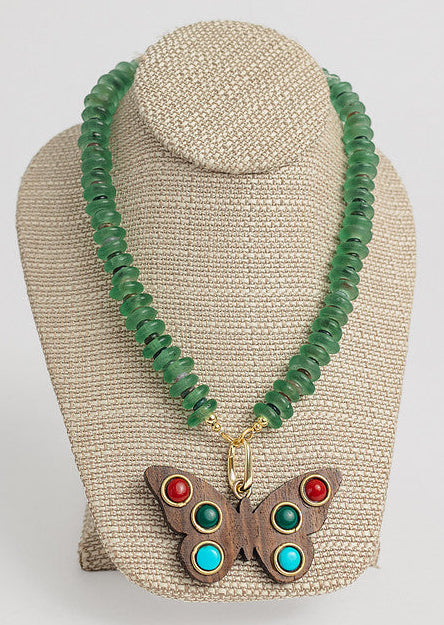 Roger Necklace Green
