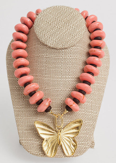 Smith Necklace Pink