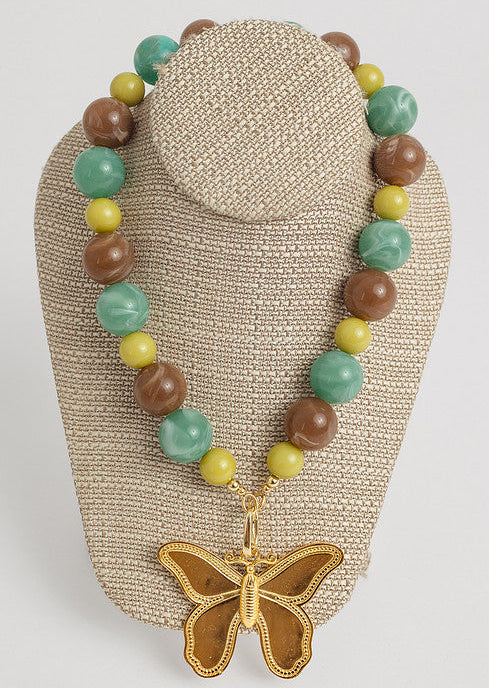 Maggie Necklace Chartreuse