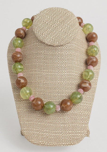 Maggie Necklace Pink