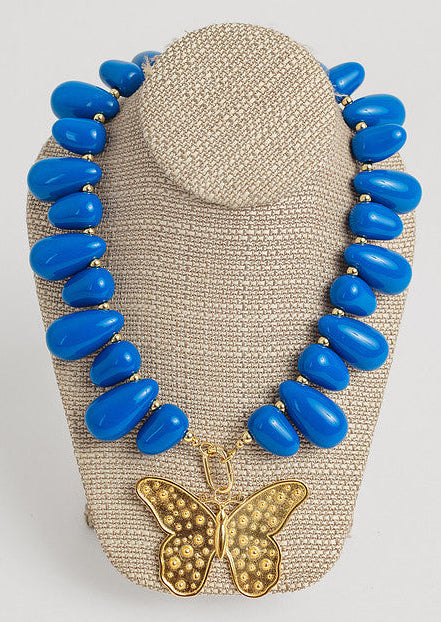 Wewers Necklace Cobalt