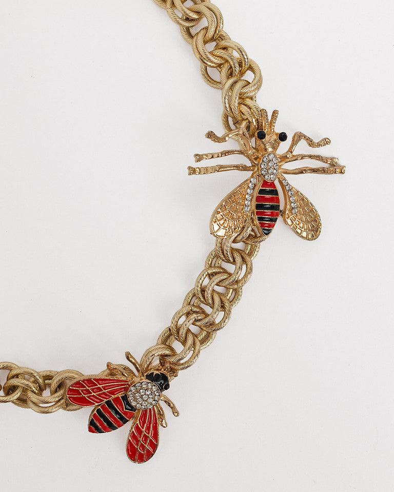 The Socialites Antique Brooch Necklace