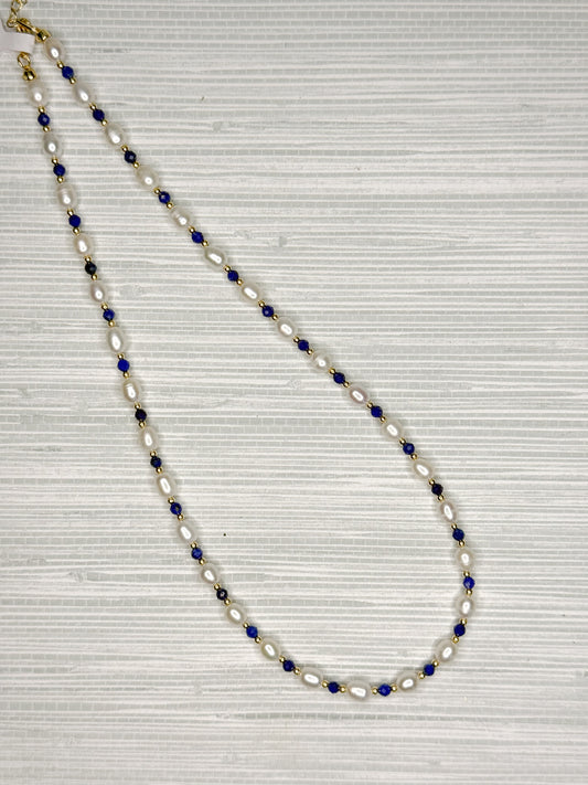 Jimmi Necklace Navy