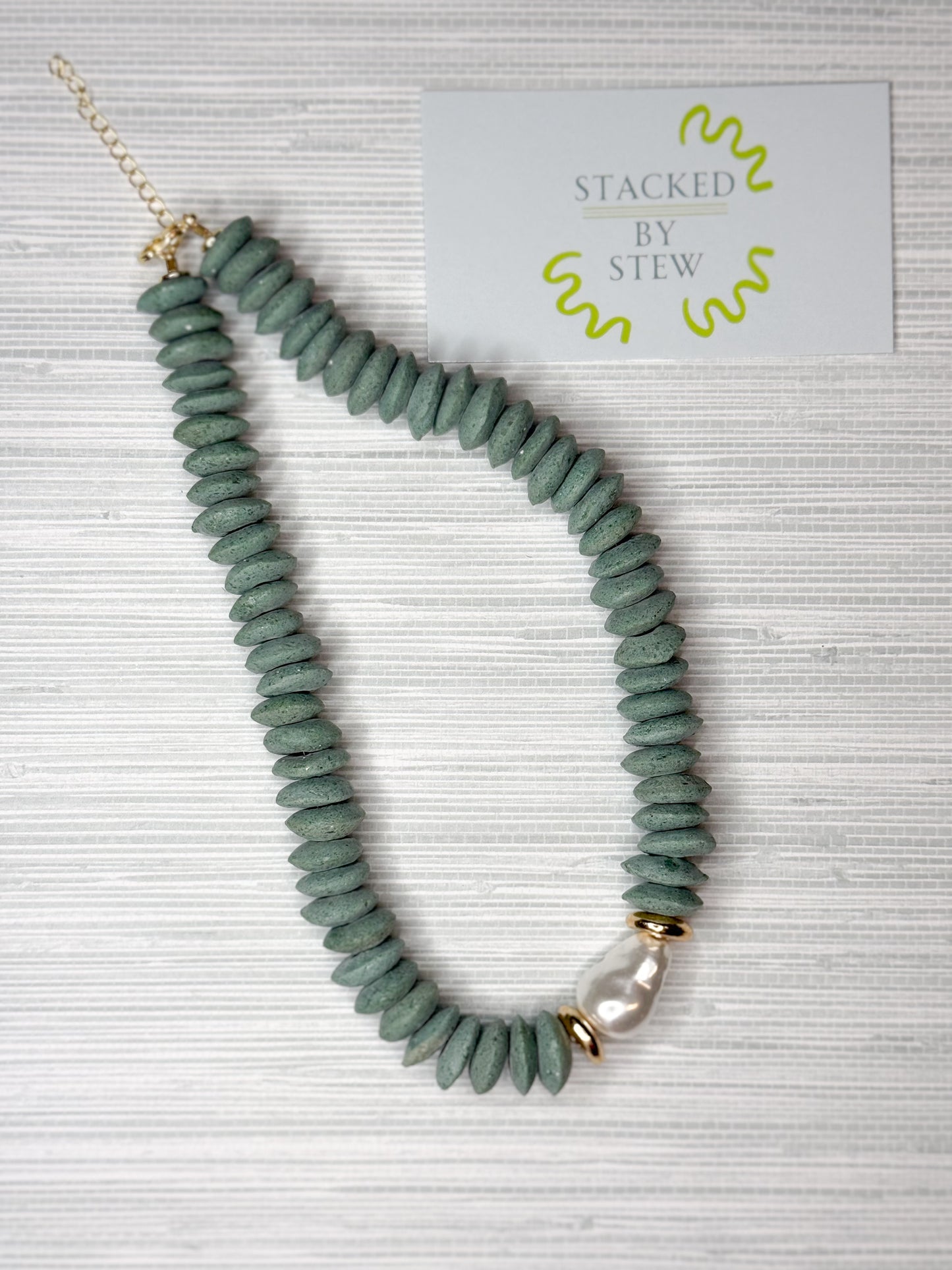 Fay Necklace Green
