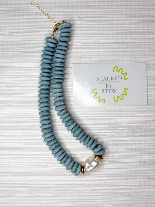 Fay Necklace Seafoam