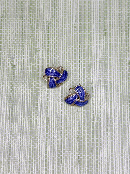 Cora Earrings Blue
