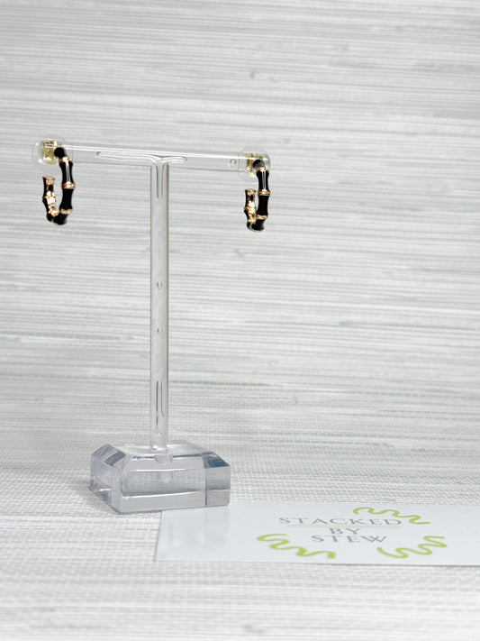 Joy Earrings Black