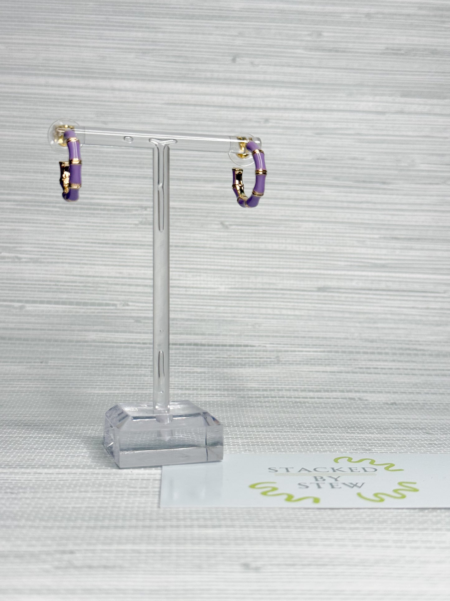 Joy Earrings Lavender