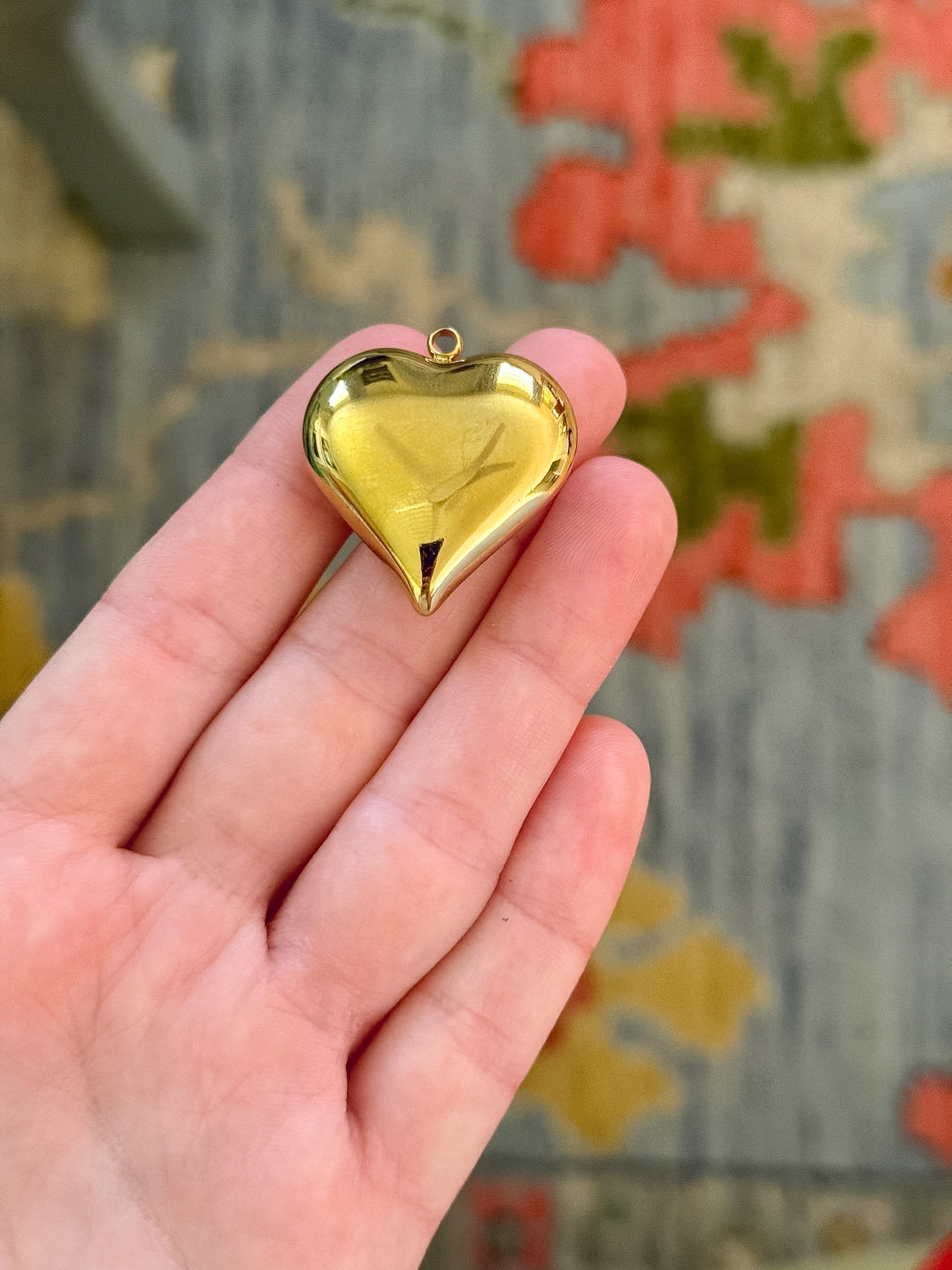 Puffy Heart Charm