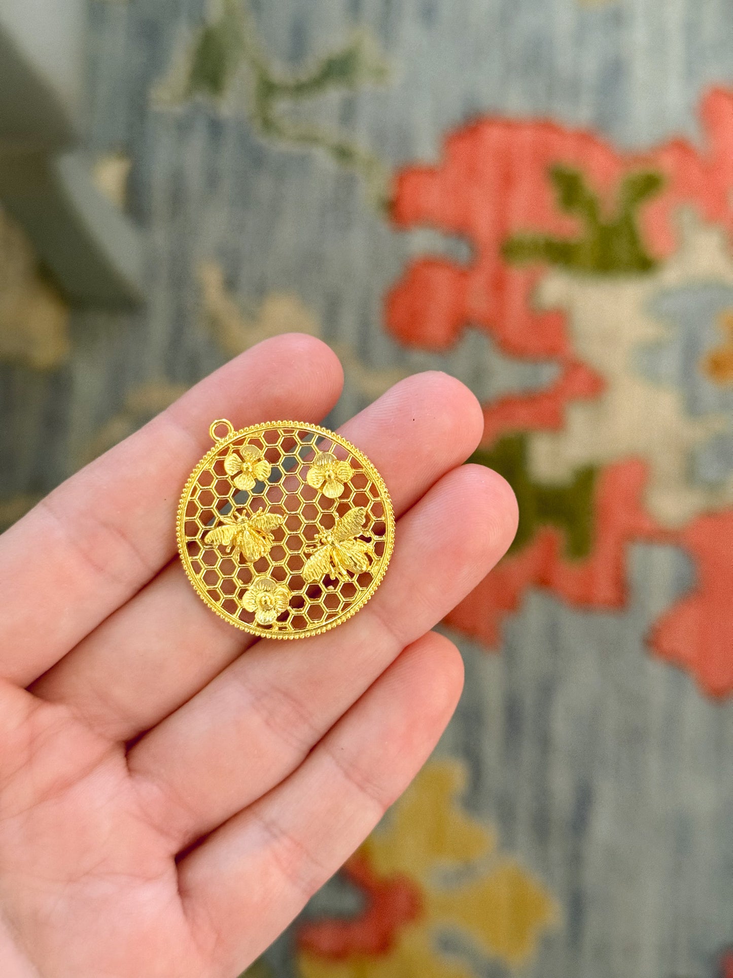 Bee Hive Charm