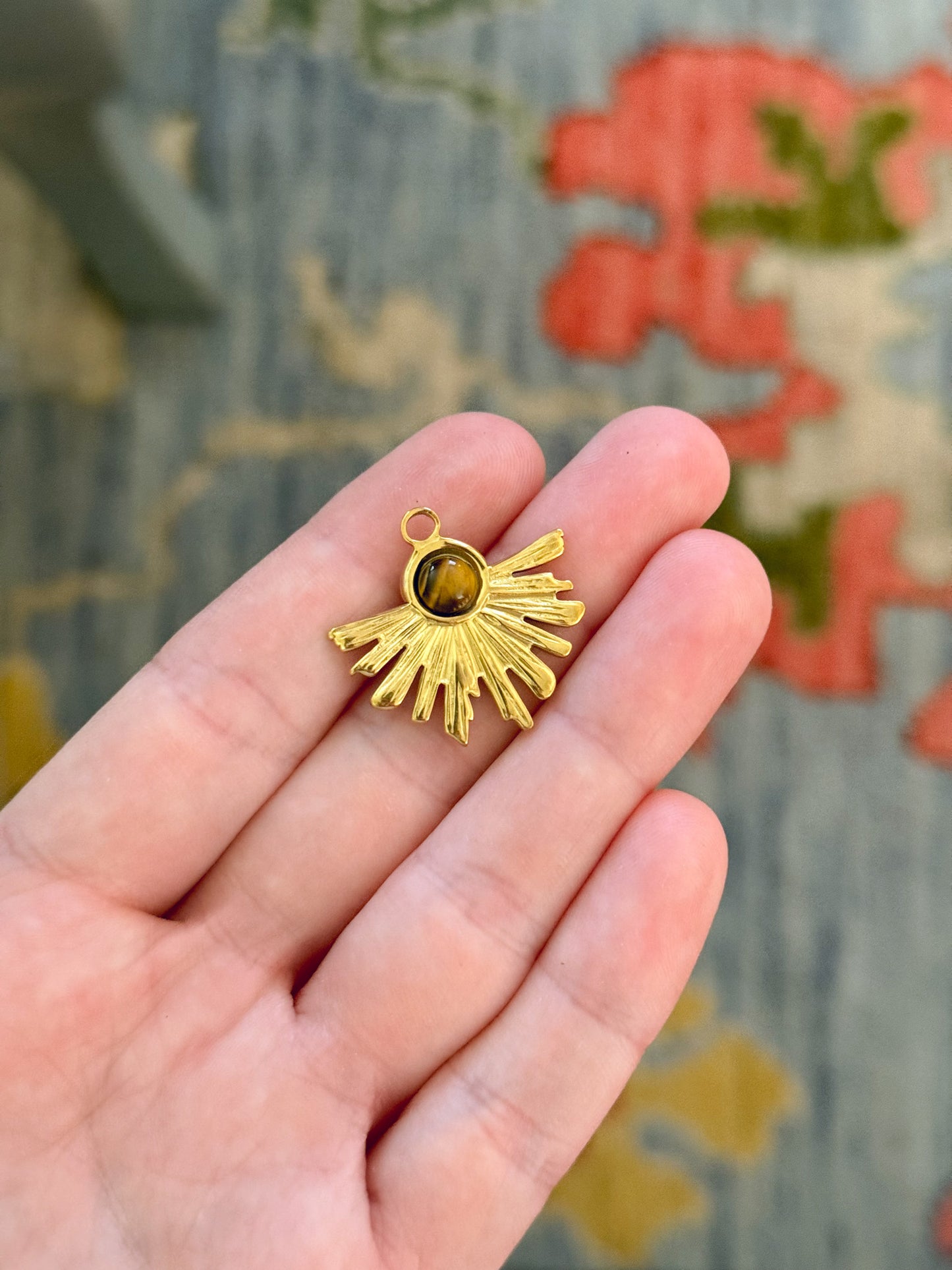 Tigers Eye Charm