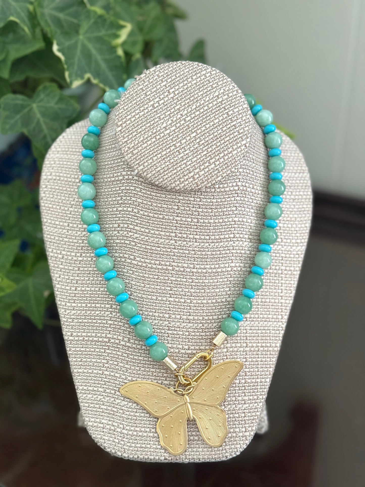 Herndon Necklace Seafoam/Turquoise