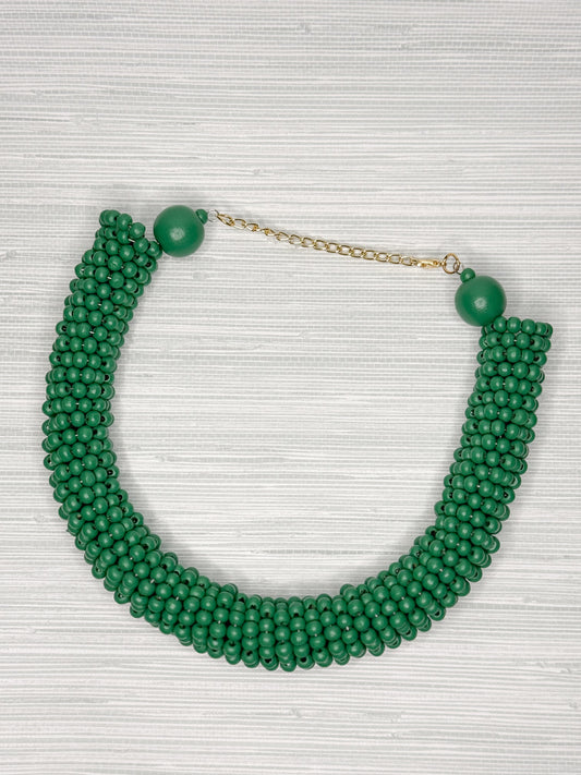 Finn Necklace Green