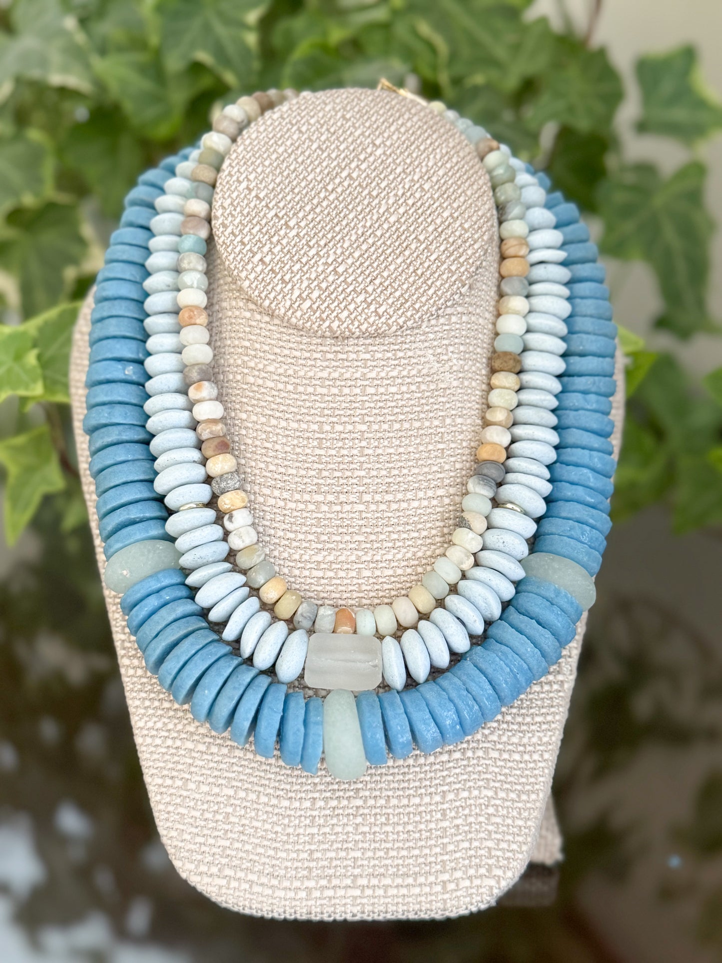 Bowen Necklace Blue