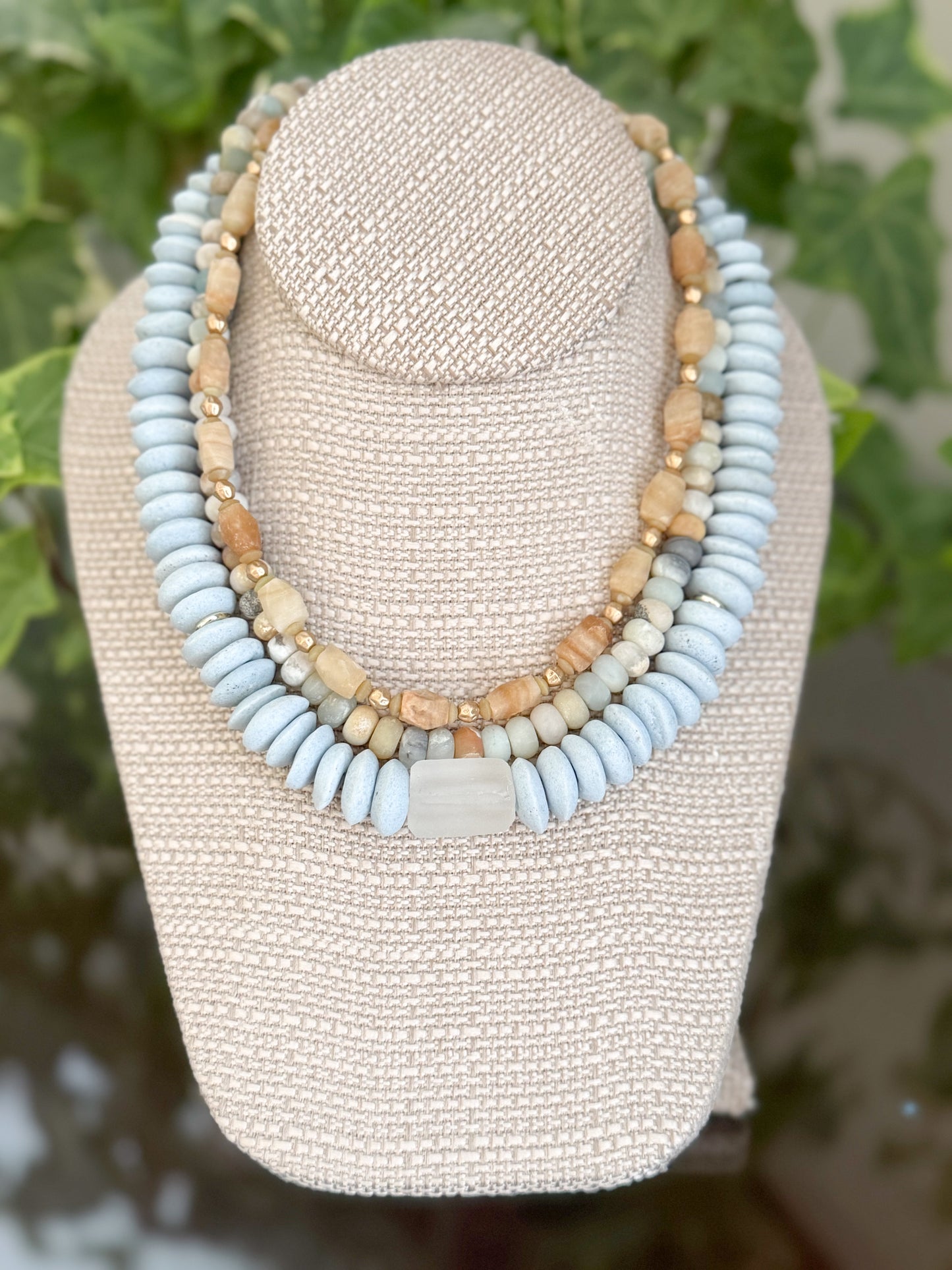 Bowen Necklace Blue