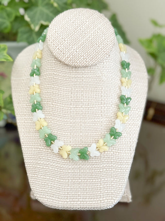 Stacked Butterfly Necklace