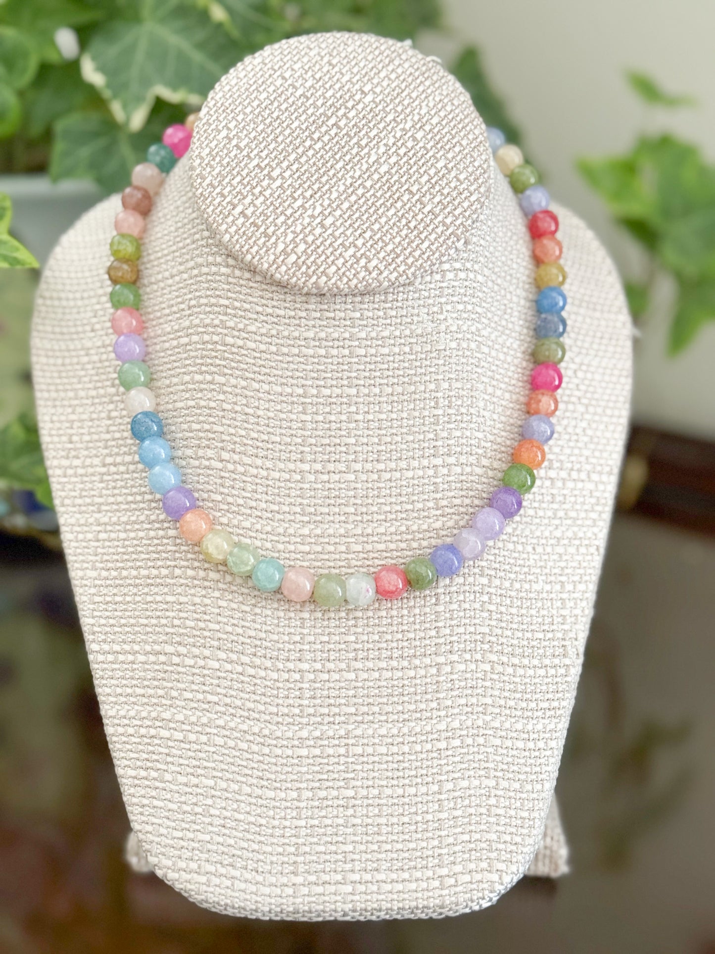 Quartz Gumball Necklace Mini Multi