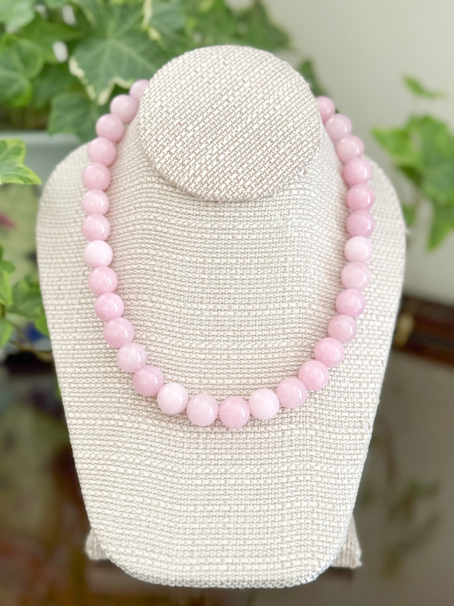 Quartz Gumball Necklace Ballet Pink *WHOLESALE*