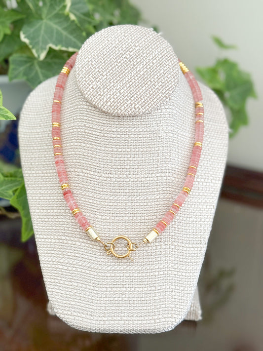 Lane Necklace Ballet Pink *WHOLESALE*