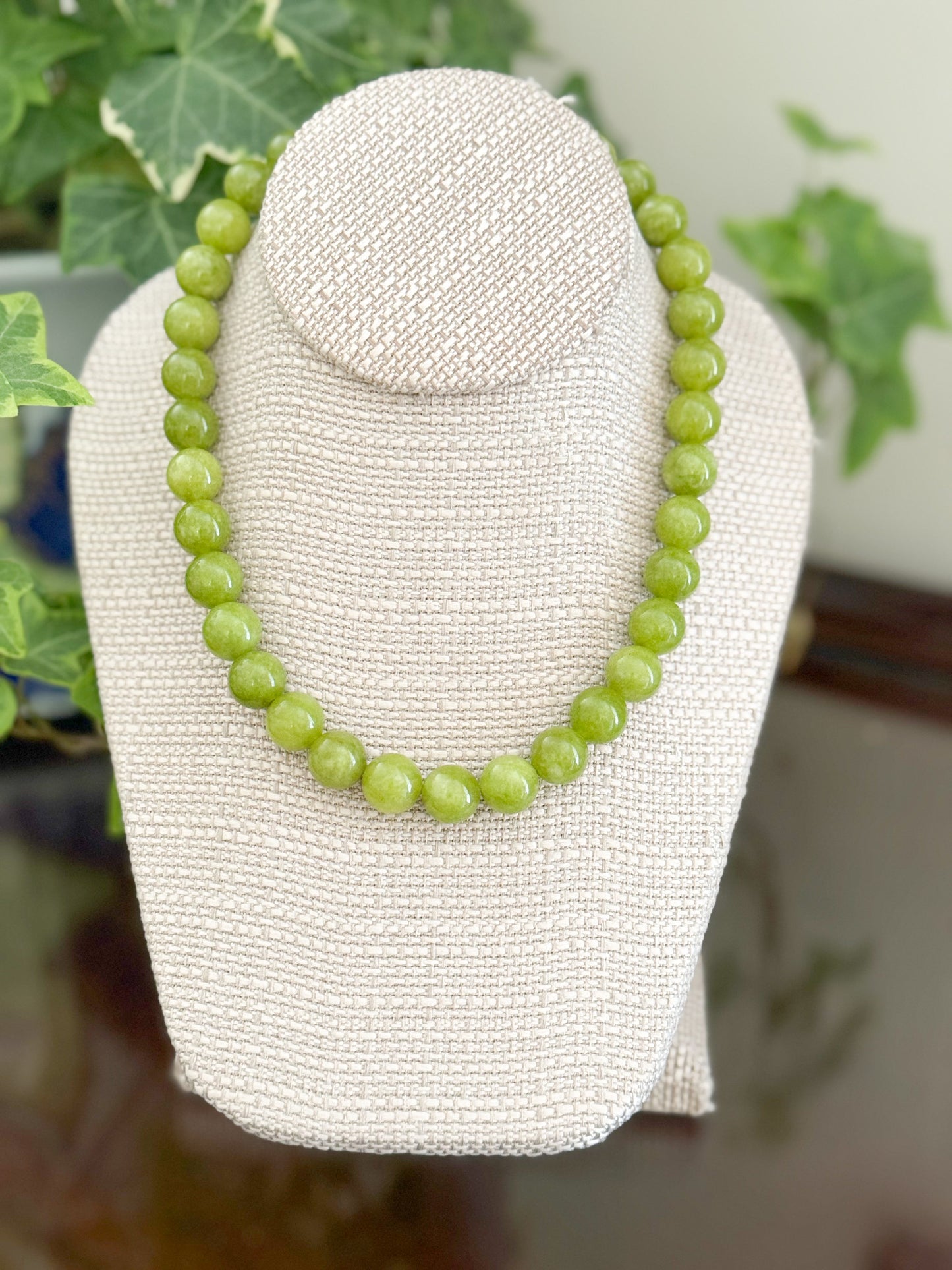 Quartz Gumball Necklace Chartreuse Green *WHOLESALE*