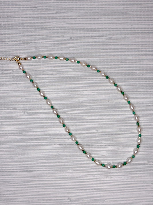 Kinslee Necklace Green